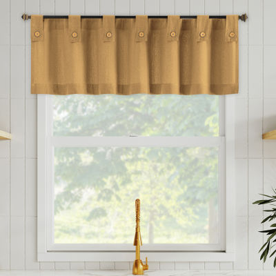 Archaeo Boulder Tab Top Tailored Valance