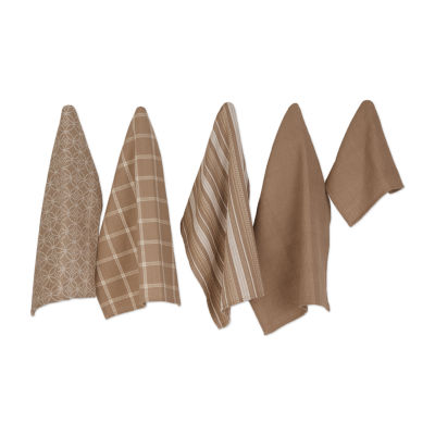 Design Imports Stone 5-pc. Dish Cloths