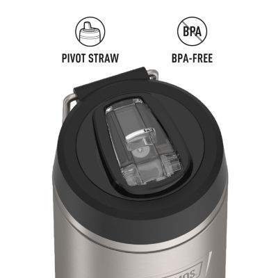 Thermos Stainless Steel 32oz. Water Bottle with Straw