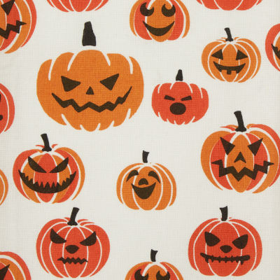 Design Imports Pumpkin Faces 3-pc. Dish Cloths