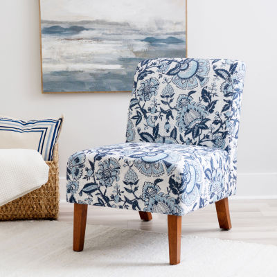Linden Chair in Whitehall Blue
