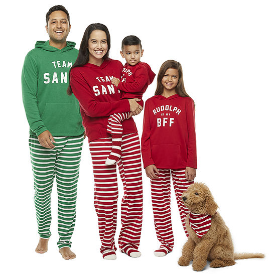 Candy Cane Team Santa Matching Family Sleep