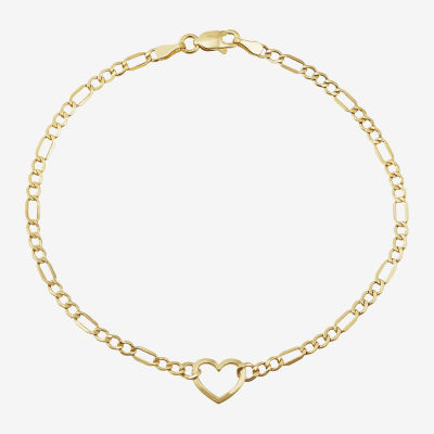 14K Gold Charm Bracelet