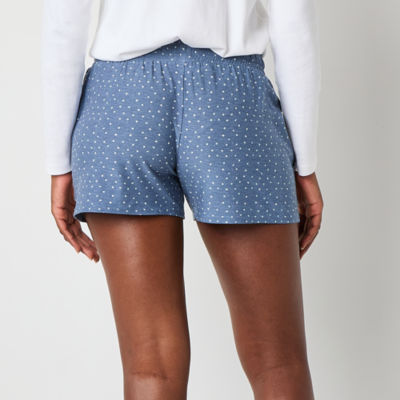 Jaclyn Womens Knit Pajama Shorts