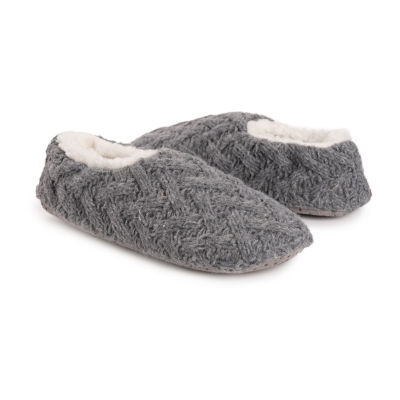 Muk Luks Sweater Knit Ballerina Womens 1 Pair Slipper Socks