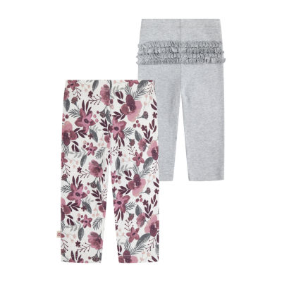 Huggies Baby Girls Mid Rise Straight Regular Fit Pull-On Pant