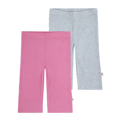 Huggies Baby Girls 2-pc. Mid Rise Flare Pull-On Pant