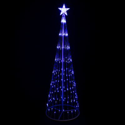Northlight 9ft Led  Tree Show Cone Christmas Yard Art