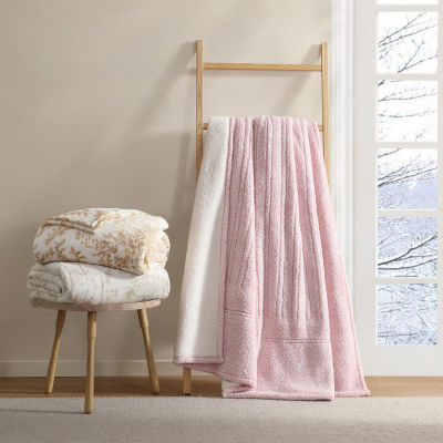 Laura Ashley Wistful Blooms Heated Midweight Floral Blanket