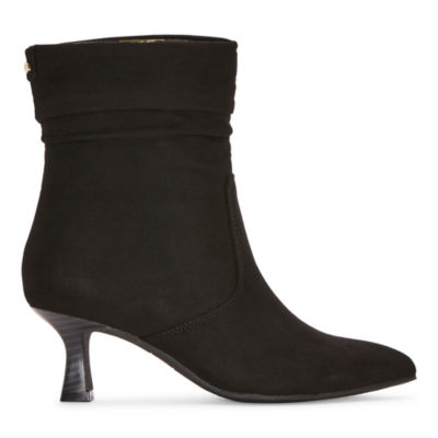 Sugar Womens Sonara Kitten Heel Slouch Boots