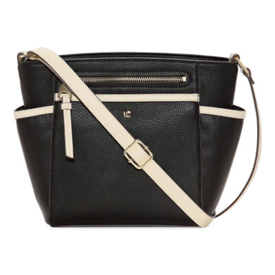 Liz Claiborne Lola Crossbody Bag, Color: Black Multi JCPenney