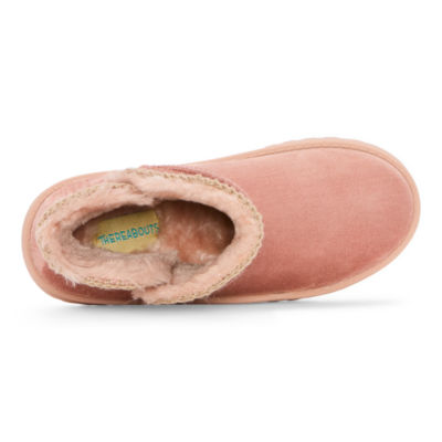 Thereabouts Little & Big Kid Girls Rose Flat Heel Winter Boots