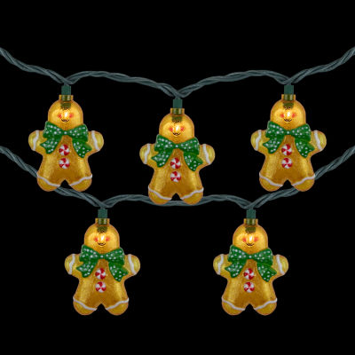 Northlight Gingerbread Man String Lights