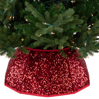 Northlight 26in Hexagonal Christmas Tree Collar