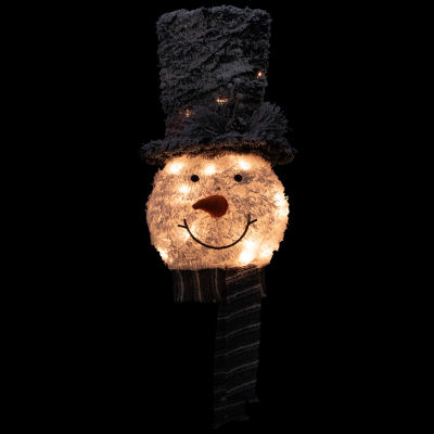 Northlight Prelit Snowman Withhat Christmas Tree Topper