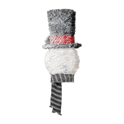 Northlight Prelit Snowman Withhat Christmas Tree Topper