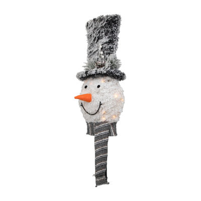 Northlight Prelit Snowman Withhat Christmas Tree Topper