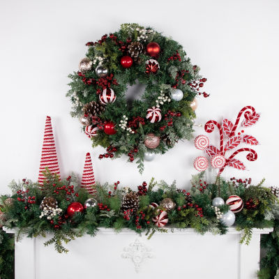 Northlight Pre-Ated Pine Christmas Indoor Garland