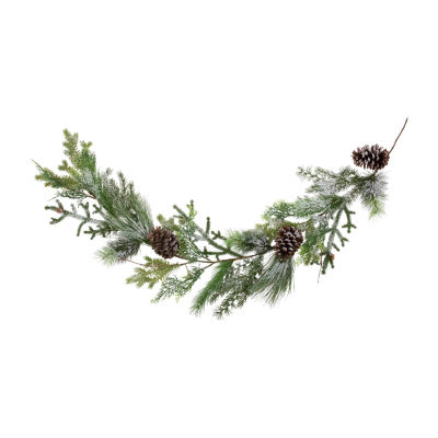Northlight Frosted Pine And Cedar Christmas Indoor Garland