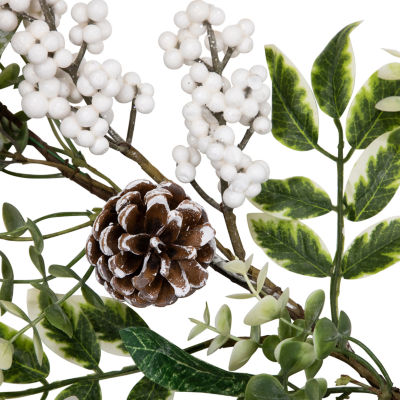 Northlight Frosted Pinecones Christmas Indoor Garland