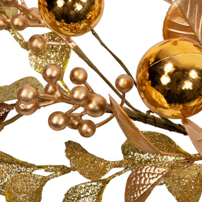 Northlight Ball Glittered Christmas Indoor Garland
