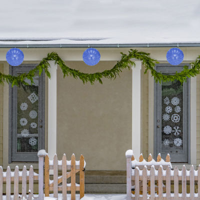 Northlight Handing Crystal Blue Led Lighted Christmas Yard Art