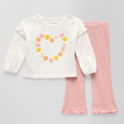Okie Dokie Baby Girls 2-pc. Pant Set