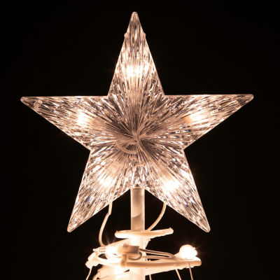 Northlight Clear Lighted Spiral Christmas Yard Art