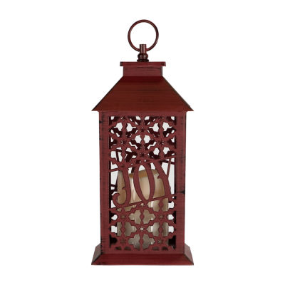Northlight Snowflakes Joy Candle Decorative Lantern