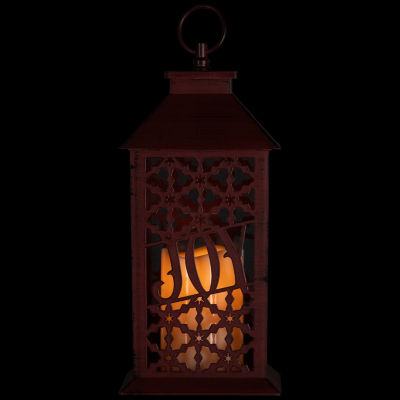 Northlight Snowflakes Joy Candle Decorative Lantern