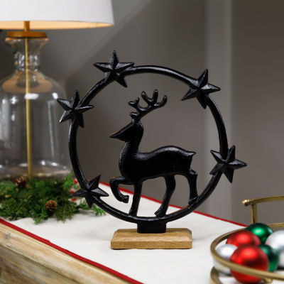 Northlight Star Bright Metal Reindeer Christmas Tabletop Decor