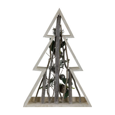 Northlight 17.5" Tree Pinecones Christmas Tabletop Tree