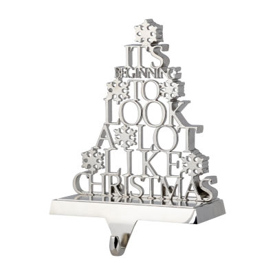 Northlight 6.5" Metal Tree Christmas Stocking Holder