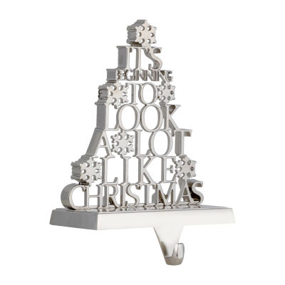Northlight 6.5" Metal Tree Christmas Stocking Holder