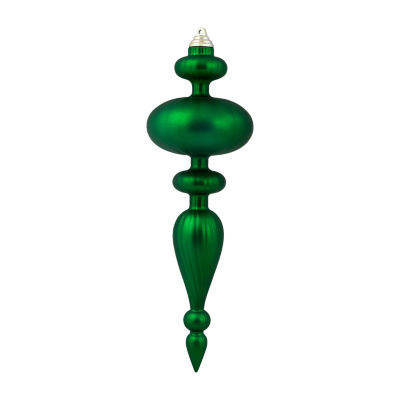 Northlight 14"  Shatterproof Finial 4-pc. Christmas Ornament