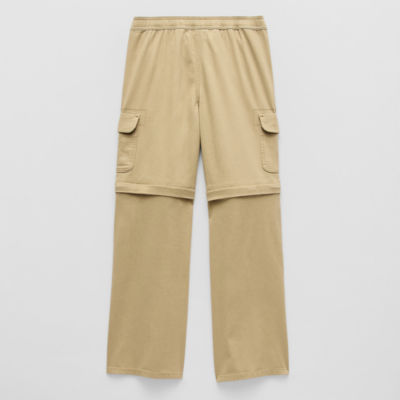 Thereabouts Loose Fit Zip Off Little & Big Kid Boys Straight Cargo Pant