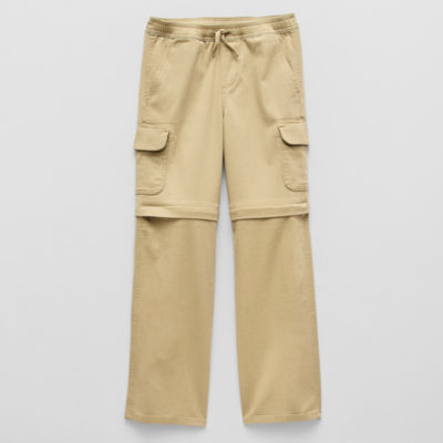 Thereabouts Loose Fit Zip Off Little & Big Kid Boys Straight Cargo Pant
