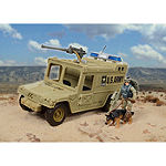 Us Army Figure Playset W/ Vehicle