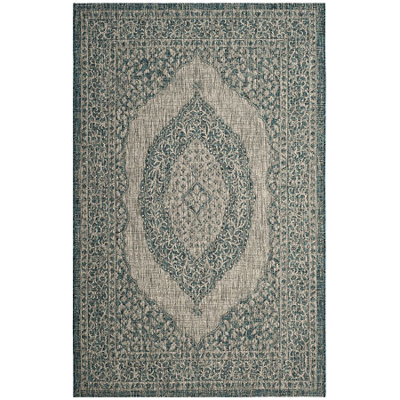 Safavieh Courtyard Collection Adria Oriental Indoor/Outdoor Area Rug, One Size, Multiple Colors -  CY8751-37212-4