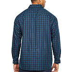 Claiborne Big and Tall Mens Regular Fit Long Sleeve Button-Down Shirt