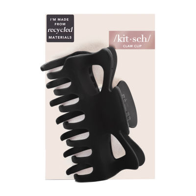 Kitsch Eco Friendly Large Claw Clip Black