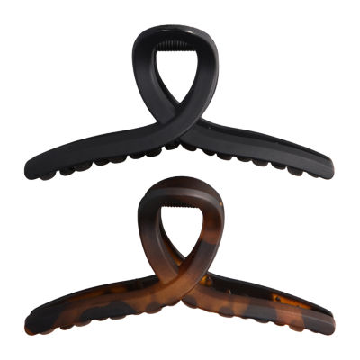 Kitsch Recycled Plastic Large Loop Claw Clips 2pc