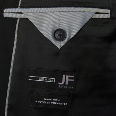 JF J.Ferrar Ultra Comfort Black Stretch Suit Separates Big and Tall ...