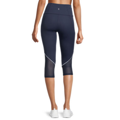 Xersion Run Womens Quick Dry Ankle High Rise Workout Capris