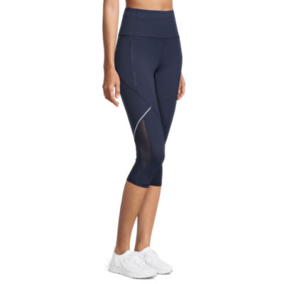 Xersion Run Womens Quick Dry Ankle High Rise Workout Capris