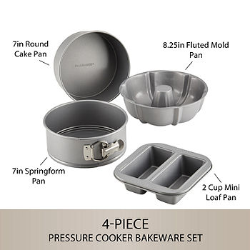 Instant Pot Official Non-Stick Fluted Cake Pan - Gray