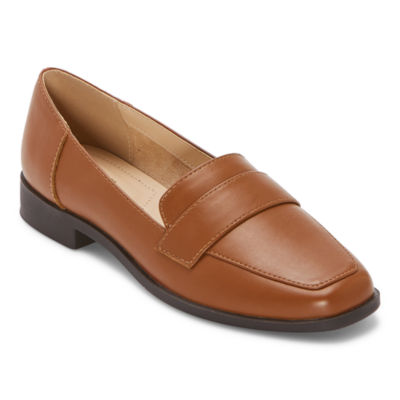 Liz Claiborne Womens Jansey Square Toe Loafers