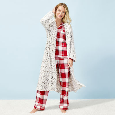 Liz claiborne clearance flannel pajama sets