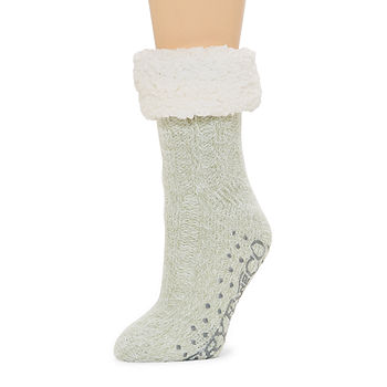 Cuddl Duds Cozy Gift Set 3 Pair Low Cut Socks Womens - JCPenney