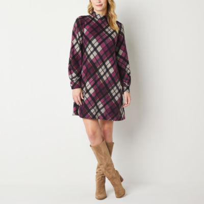 Jessica Howard Long Sleeve Shift Dress